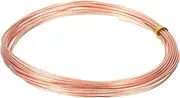 uxcell 99.9% Pure Copper Wire for Jewelry Making, 18 Gauge (1mm) Copper Craft Wire 14.8 Feet Beading Jewelry Making Supplies for Crafting Wreath Electroculture Gardening