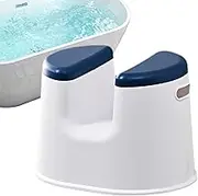 Portable Shower Chair - Bathtub Bench, U-shaped Bathroom Bench | Safety Bathing Aid Bath Chair for Elderly for Home, Household, Dorm, Apartment, PP, TPE16.73 x 12.99 x