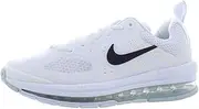 [Nike] Air Max Genome Boys Shoes Size 6, Color: White/Black-Pure Platinum