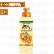 2X Garnier Ultra Doux Honey Repairing To Fragile And Damaged Hair Leave-In 200ml