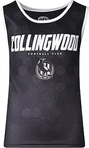 [Collingwood Magpies] AFL Footy Junior Youths Kids Premium Singlet