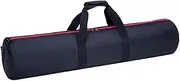 Photography Light Stand Carrying Bag - Photographic Tripod Carrying Case with Strap for Light Stands, Boom Stand, Tripod, Monopods (Black) 120x18cm