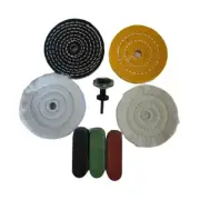 Buffing Polishing Wheel Kit Polishing Pads Kit for Stainless Steel Wood