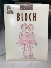 Child's Tan Large 10-12 Bloch Endura Footless Dance Tights T0940G NIP