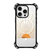 iPhone 16 Pro Bounce Case MagSafe Compatible Abstract Sunrise Pug