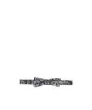 Printed Bow Tie One size Grey