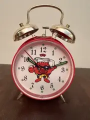 Hey Kool-aid Man Vintage Wind Up Alarm Clocks Pretty RAD OHHHH YEAH!!!!
