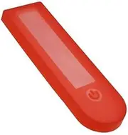 Electric Scooter Dashboard Display Silicone Case, for Ninebot, Max G30 Waterproof Dirt-Resistant Panel Cover Scooter Accessories Electric Scooter Dashboard Silicone Case(Red)