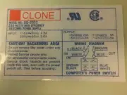 SQ-2002 CLONE AT power supply