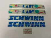 Schwinn Fair Lady Set & Made In Japan Bicycle Peel & Stick Decals