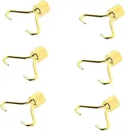 KAILIKETIY 10pcs Ergonomic Metal Replacement Handles for Facial Roller Durable Beauty Massage Accessory for Skincare Enhances Shape Reduces Wrinkles Multi Purpose Massager Tool
