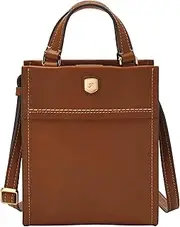 [FOSSIL] Women's Brown Leather Gemma Tote Bag