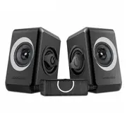 Computer Speakers Sonicgear Quatro 2 Extra Loud For Phones And PC Grey Red Orange Blue