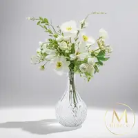 在飛比找momo購物網優惠-【Floral M】綠意詩意花園仿真花禮(人造花/塑膠花/假