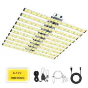 Spider 8000W LED Grow Lights Full Spectrum Dimmable Hydroponics Grow CO2 Indoor