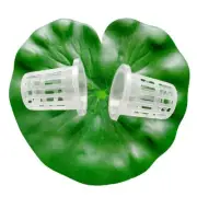 3" Hydroponic Grow Net Cup Pot Slotted Mesh Garden Basket- 10 pieces