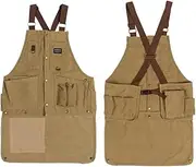 MOCMTJSK Outdoor Camping Vest Apron Men Women Leisure Multi Functional Apron Unisex Tools Fishing Vest Jacket