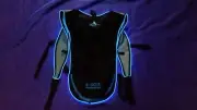 Light Up LED BLUE Camelbak Style Hydration Pack Water Backpack for Festivals!