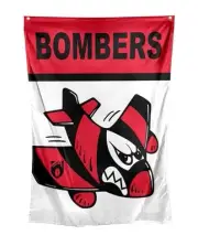 Essendon Bombers AFL Retro Wall Flag 100cm x 70cm