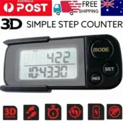 Step Counter Calorie Counter Walking 3D Pedometer Fitness Equipment with Clip