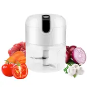 High Power Electric Garlic Chopper Crusher Food Vegetable Mincer Grinder Blender