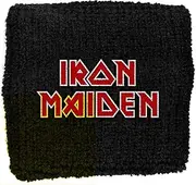 [Iron Maiden] The Final Frontier Logo Fabric Wristband (UK Size: One Size) (Black/Red)
