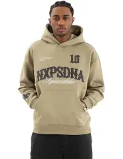 [Nena & Pasadena] Warrior Relaxed Hoodie in Khaki