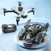 YLR/C S160 WiFi FPV with LCD Screen Controller HD Dual Camera Servo Gimbal 360° Obstacle Avoidance Colorful LED Lights B