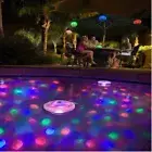 Floating Underwater LED Glow Disco Light Show Swimming for Pool Hot Tub Spa YP