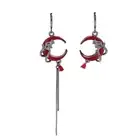 Unique Drop Earrings With Dynamic Tassels Stylish Ear Rings Accessory