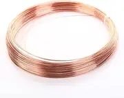 YTGZS Copper Wire for Crafts Supplies Making Hobby Craft Decorations Floral Décor Length 5m,Diameter 2mm