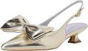 [EVOL] Evor Women's Pumps, Removable Ribbon Back Band Pumps, Gold, 9.4 inches (24.0 cm), gold, 24.0 cm