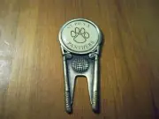 BRASS golf divot tool ball marker ST. PIUS X PANTHERS