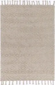 Solace Plush Diamond Ash Rug