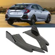 For Honda Civic Sport Hatchback Rear Bumper Lip Diffuser Splitter Spoiler Glossy (for: Honda Civic)