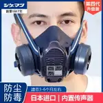 免運 日本重松口罩TW08S防塵防毒T2濾芯面具防工業粉塵電焊面罩防毒罩 交換禮物