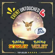 Eevee JAP Event PokéDoko Pokéss Matsuri Mark Untouched IV Pokémon Scarlet Violet