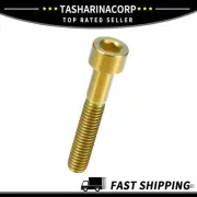 Universal Piece of Titanium Alloy Gold Tone Bike Headset Stem Bolt