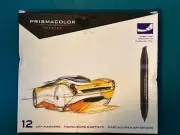 Prismacolor Premier Art Markers. Double Tipped. Chiseled/Fine. 12 Ct. New In Box