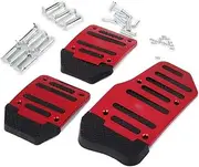 Auto Pedal Pads, Manual Car Auto Non Slip Sports Aluminum Alloy Automatic Car Vehicle Pedal for Cars