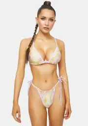 [Capittana] Patty Triangle String Bikini Set