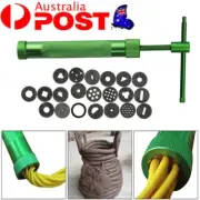 Clay Tools Extruder Fondant Polymer Craft Gun Cake Cookie Pastry Toy W/ 20 Discs
