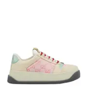 Gucci Screener Trainer Sneakers 41 Nude