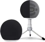 Blue Snowball Pop Filter Windscreen - Professional Snowball Ice Mic Foam Wind Co