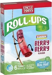 Uncle Toby's Rainbow Berry Roll-Ups 94 g