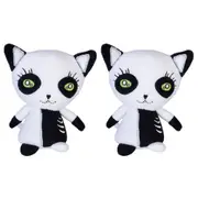 2PK Gus Fink Studio Plush Stitch Kids Stuffed Toy 150x320mm White 0+ Kitty Zippy