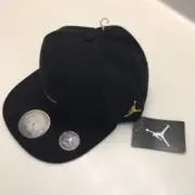 Nike Air Jordan Boys' YOUTH Black Snapback Baseball Cap Red Jumpman Logo OSFM