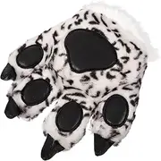 [Abaodam] Gloves Plush Animal Glove Outdoor Accessory Halloween Costume Accessories Cloth Cosplay Plush Toy