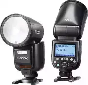 Godox V1 Pro F TTL Li-ion Round Head Camera Flash Speedlight for Fujifilm Camera
