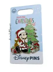2024 Disney Parks Making Christmas Magical Mickey Mouse Santa Outfit Tree Pin